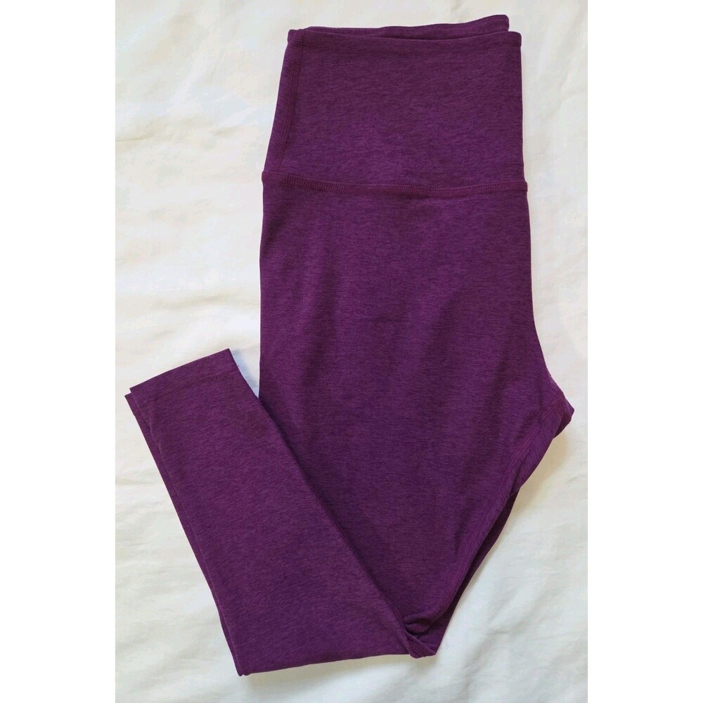 Beyond Yoga | Size 1X | Spacedye High-Waisted Crop Leggings 23" Inseam Purple